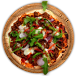 Spicy Beef & Onion Pizza 