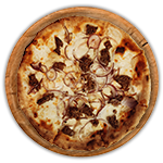 Spicy Beef & Haggis Pizza 